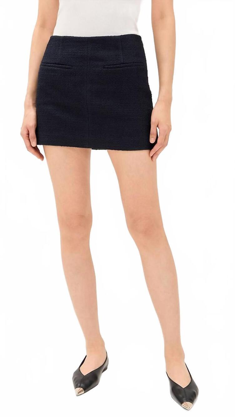 NEW A.L.C. cowan skirt in deep navy